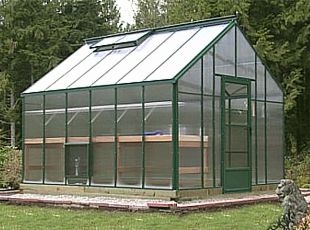 Cottage Polycarbonate Greenhouse