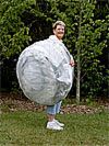 Portable Greenhouse Folded Up