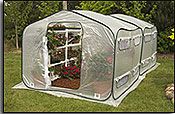 Greenhouses Zipped Together