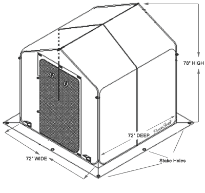 SpringHouse Flower House Diagram