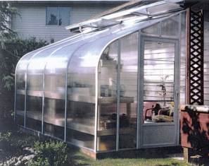 6' x 8' Curved Eave Cross Country Greenhouse